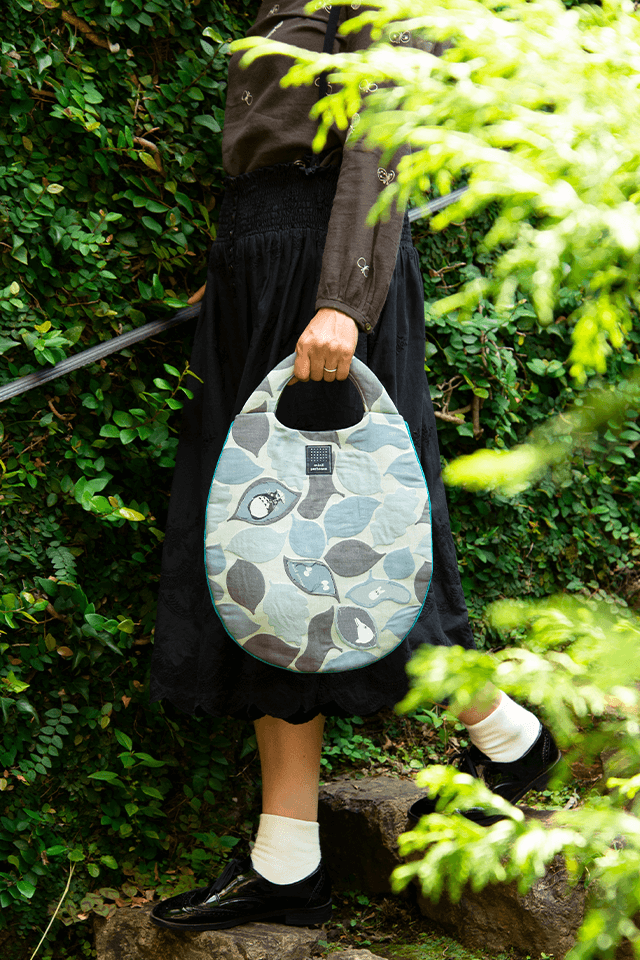 トトロがかくれんぼ egg bag／uzura bagby minä perhonen - 三鷹の森  