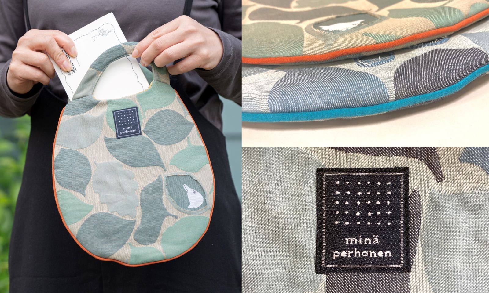 トトロがかくれんぼ egg bag／uzura bagby minä perhonen - 三鷹の森  