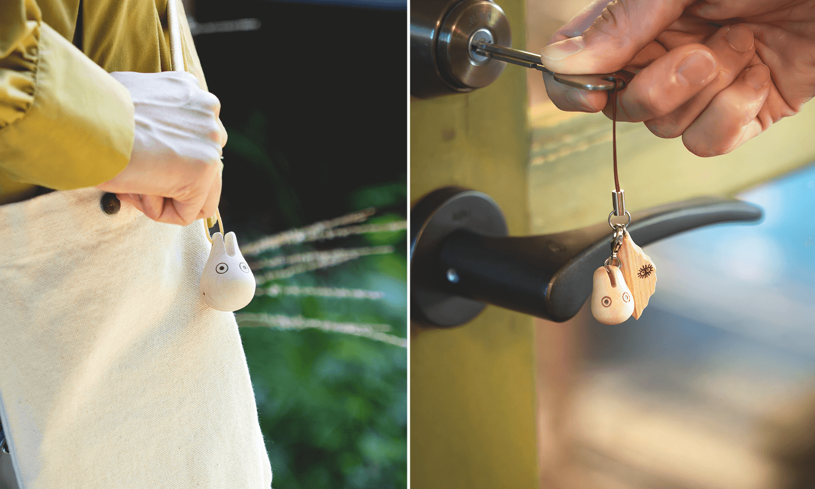 木工房でつくられたトトロの小物 - 三鷹の森ジブリ美術館オンライン