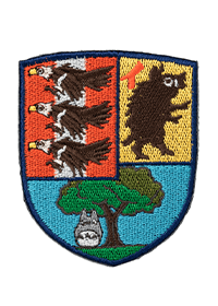 ジブリ美術館オリジナル ワッペン 紋章