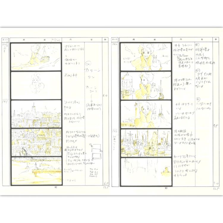 絵コンテ 魔女の宅急便 三鷹の森ジブリ美術館オンラインショップ マンマユート 絵コンテ 魔女の宅急便 三鷹の森ジブリ美術館オンラインショップ マンマユート