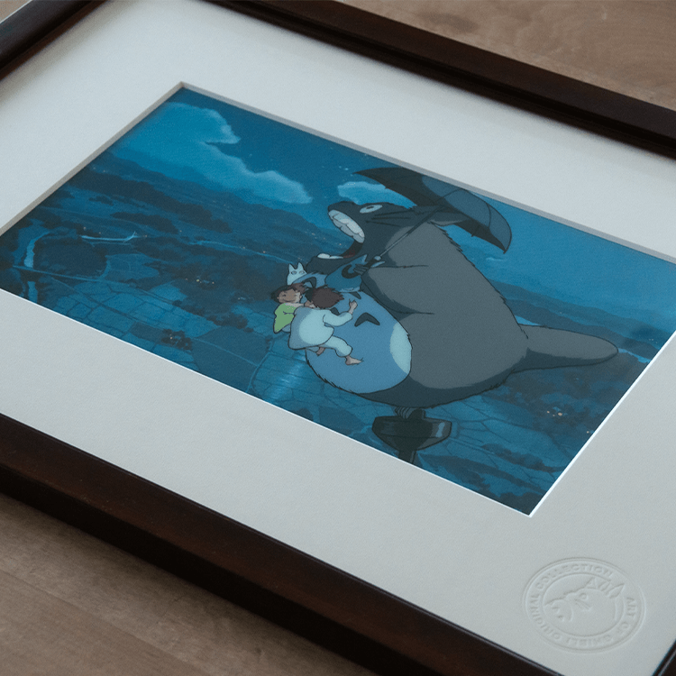 ART OF GHIBLI となりのトトロ セルセットアップ 「空を飛んだ夜 