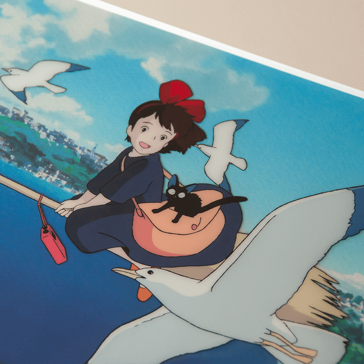 ART OF GHIBLI 魔女の宅急便 セルセットアップ 「海に浮かぶ街」｜三鷹 