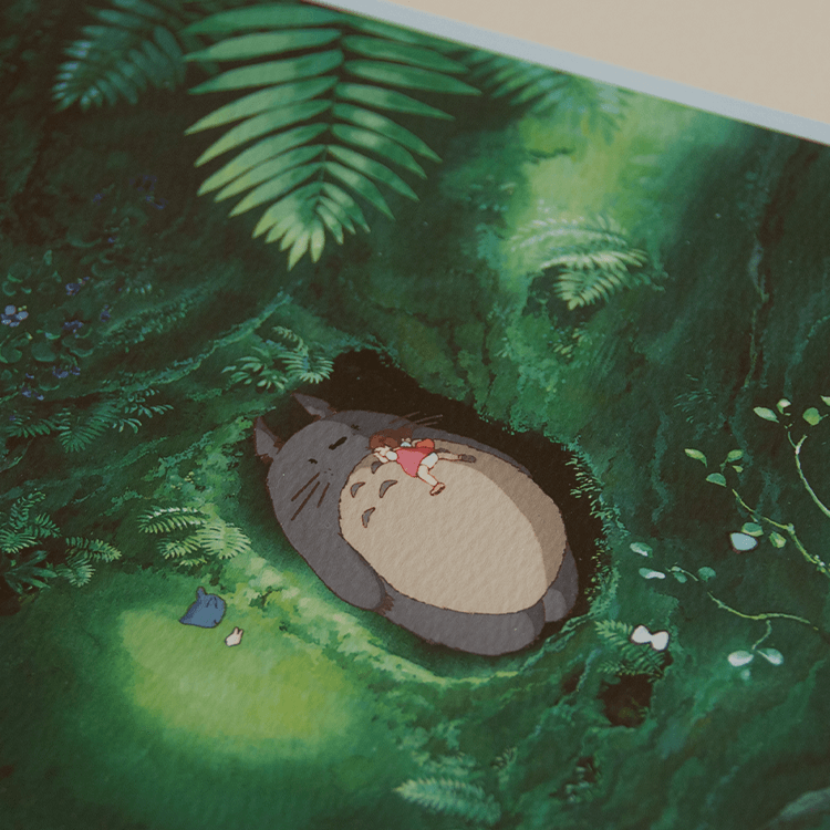 ART OF GHIBLI となりのトトロ アートフレーム 「うろの中 - 絵画