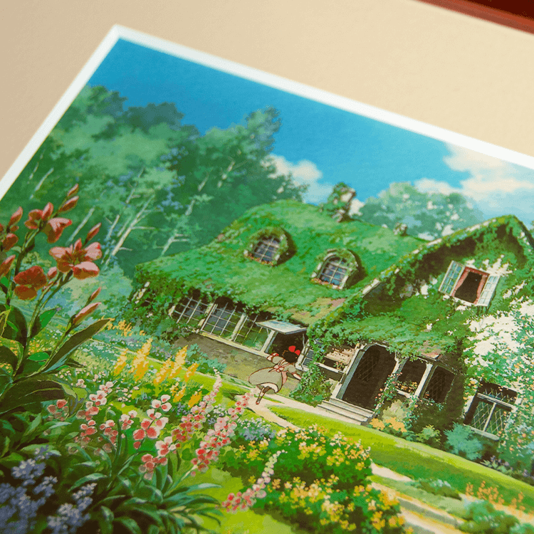 魔女の宅急便　ポスター木製額入り