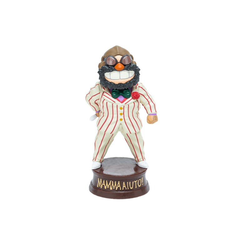 ジブリ美術館オリジナル バブルヘッド マンマユートボス タキシードver 