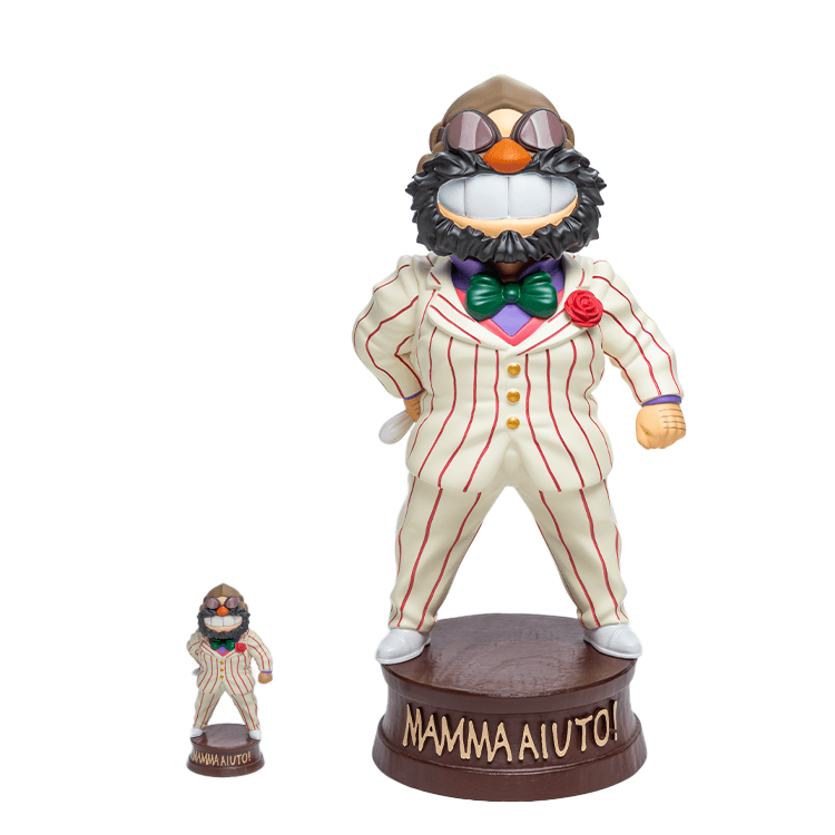 ジブリ美術館オリジナル バブルヘッド マンマユートボス タキシードver