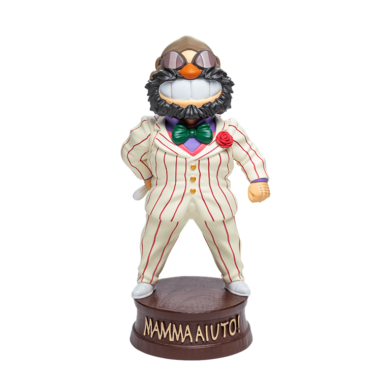 ジブリ美術館オリジナル バブルヘッド マンマユートボス タキシードver 
