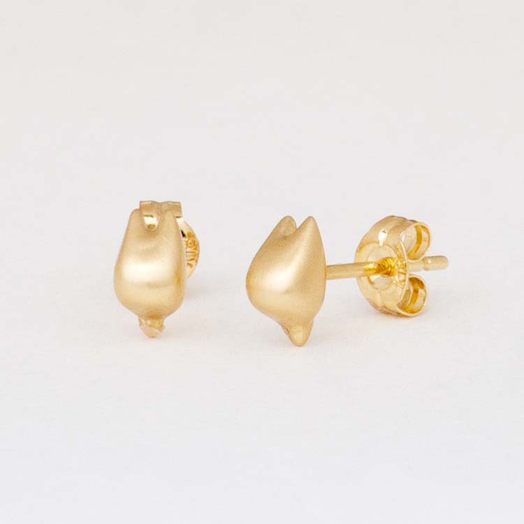 ジブリ美術館オリジナル ピアス ゴールド「トトロ」｜三鷹の森ジブリ