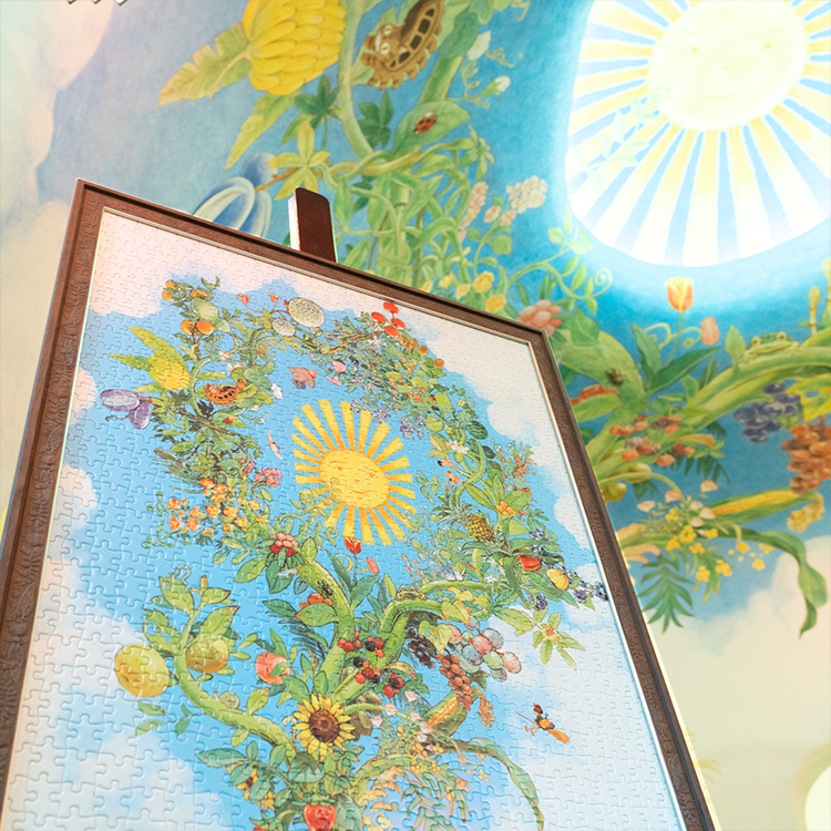 ジブリ美術館オリジナル ジグソーパズル 950ピース 「天井フレスコ画 