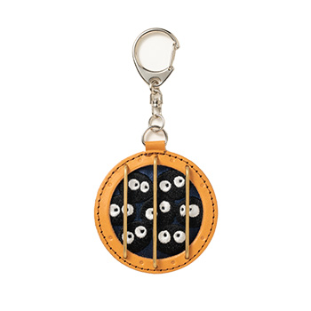 ジブリ美術館オリジナル 革製キーホルダー 「クロスケ潜水窓」