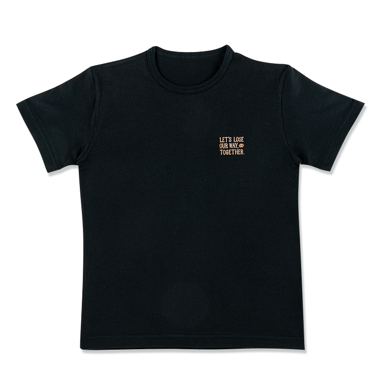 ジブリ美術館オリジナル Tシャツ クロスケ潜水窓 ブラック｜三鷹の森
