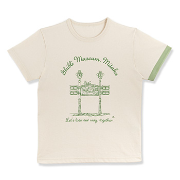 ジブリ美術館オリジナル Tシャツ 正門看板