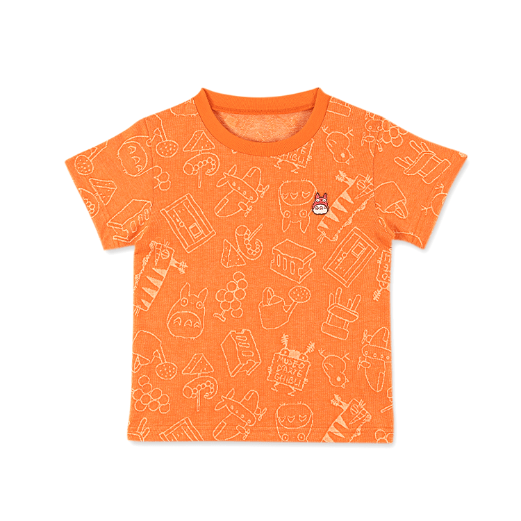 ジブリ美術館オリジナル Tシャツ ジャガード「ムゼオキャラクター
