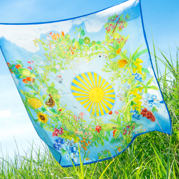 新品 ジブリ美術館 オリジナル 天井フレスコ画 傘 見にくかっ 