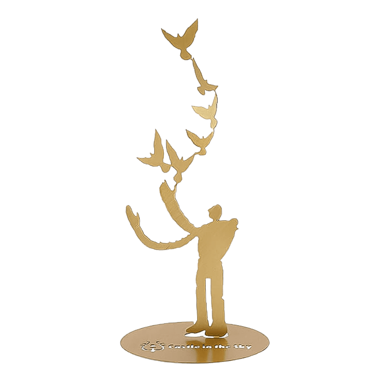 ジブリ美術館オリジナル シルエットスタンド 「上昇海流」｜三鷹の森