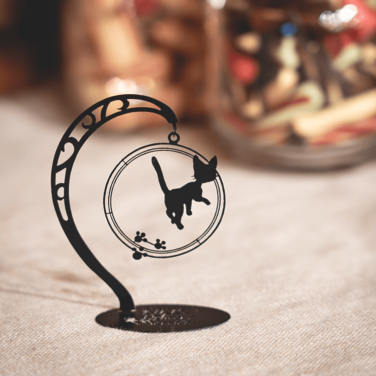 ジブリ美術館オリジナル シルエットスタンド 「魔女の宅急便 ジジ