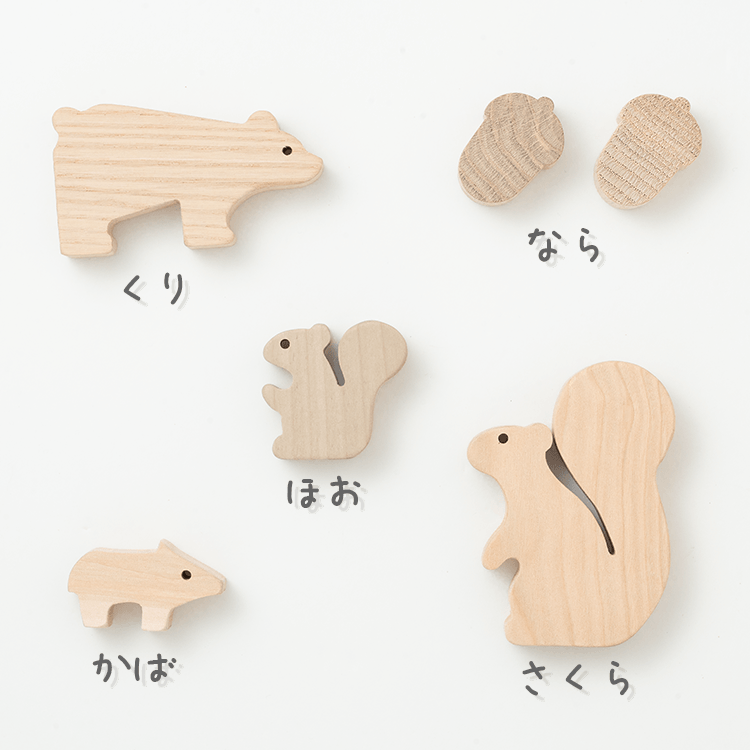 ジブリ美術館オリジナル トトロの森のどうぶつみき｜三鷹の森ジブリ