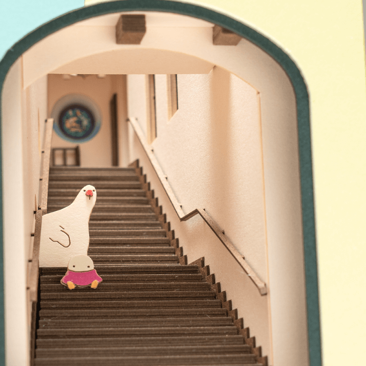 ジブリ美術館オリジナル みにちゅあーとキット/C階段｜三鷹の森ジブリ