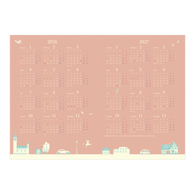 カレンダー（2026年～2027年）