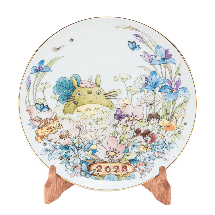 となりのトトロイヤリープレート2026｜三鷹の森ジブリ美術館オンライン