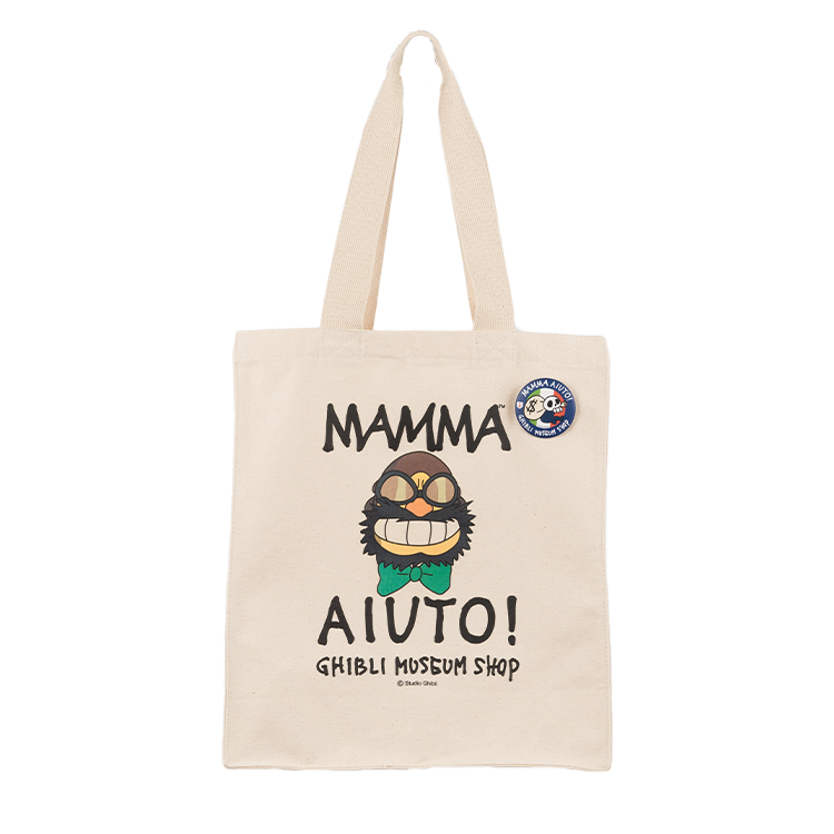 三鷹の森ジブリ美術館 限定 マンマユート トートバッグ GHIBLI MUSEUM