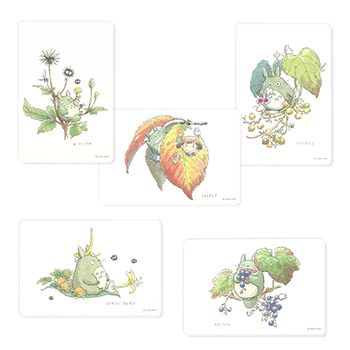 トトロファンド ポストカードセット（草花）