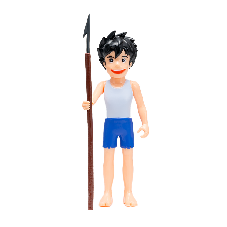 2個以上購入で送料無料 未来少年コナン コナン海中ver. ソフビ